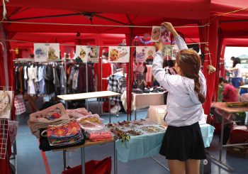 Sell Dresses at a Bazaar