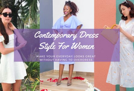 Contemporary Dress Style For Women
