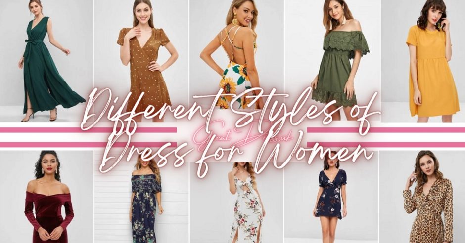 Different Dress Styles For Women