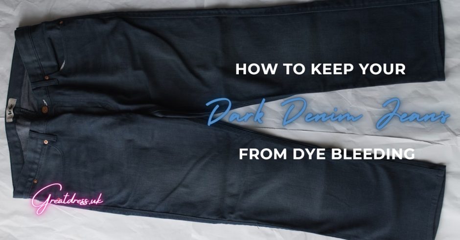 How to Keep Your Dark Denim Jeans From Dye Bleeding