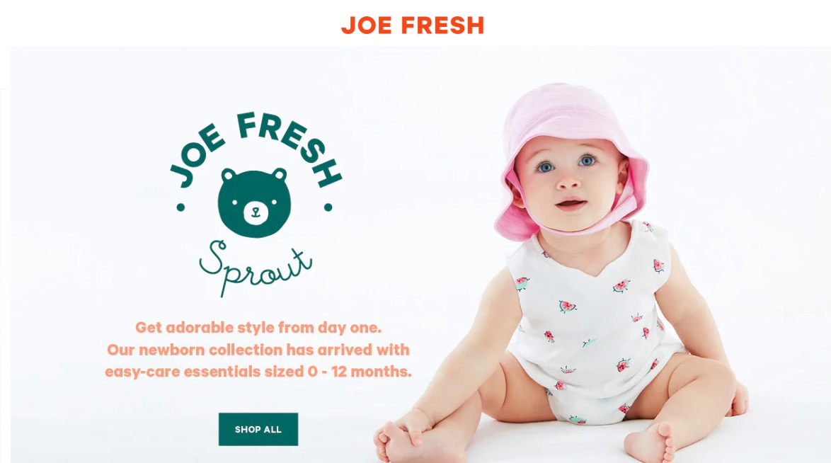 Joe Fresh Sprout