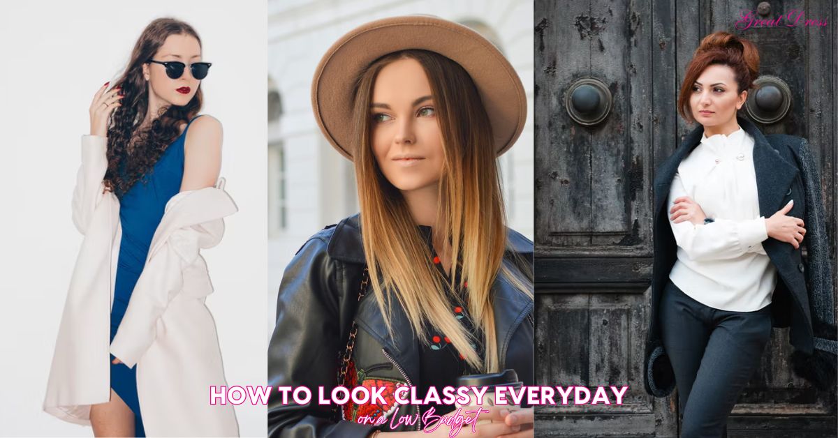 10 Tips to Look Classy Everyday on a Low Budget