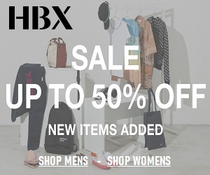 HBX offers everything from Apparel, Accessories and Tech goods that you need