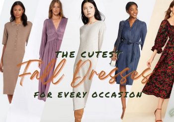 The Cutest Fall Dresses for Every Occasion
