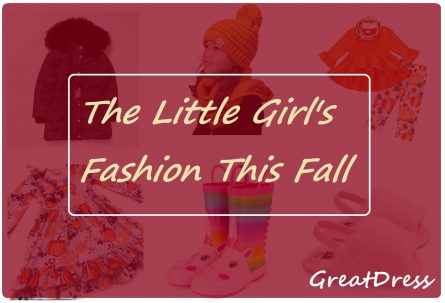 The Little Girl's Fashion This Fall