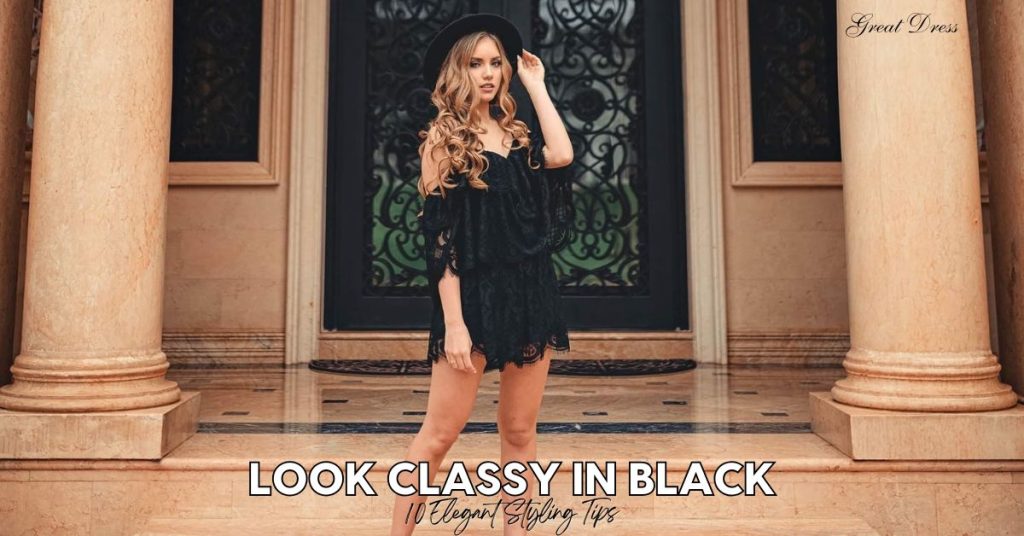 How To Look Classy In Black—10 Elegant Styling Tips