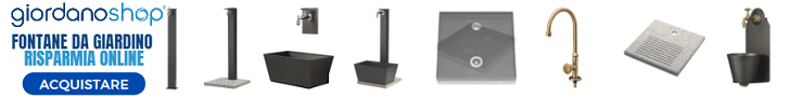 GiordanoShop.com super offers to renovate your outdoors with garden fountains