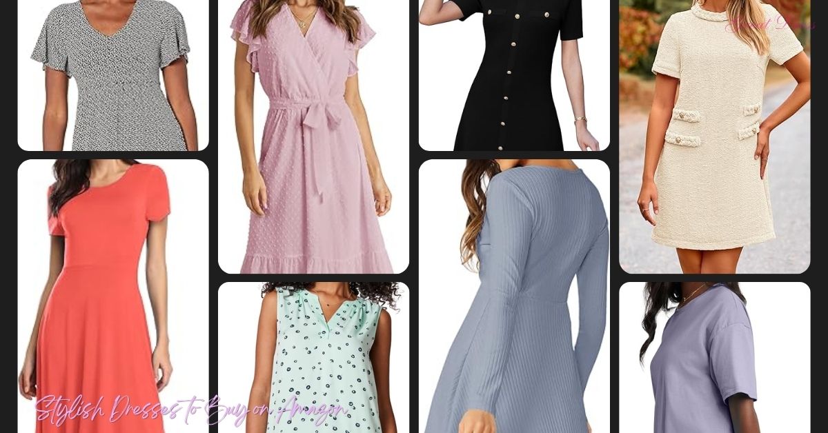 Stylish Dresses to Buy on Amazon